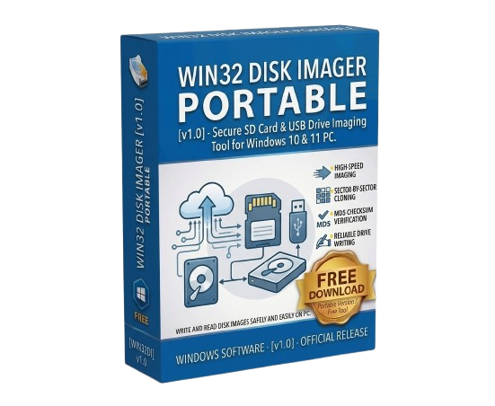 Win32 Disk Imager Portable Download Windows 10 11 PC
