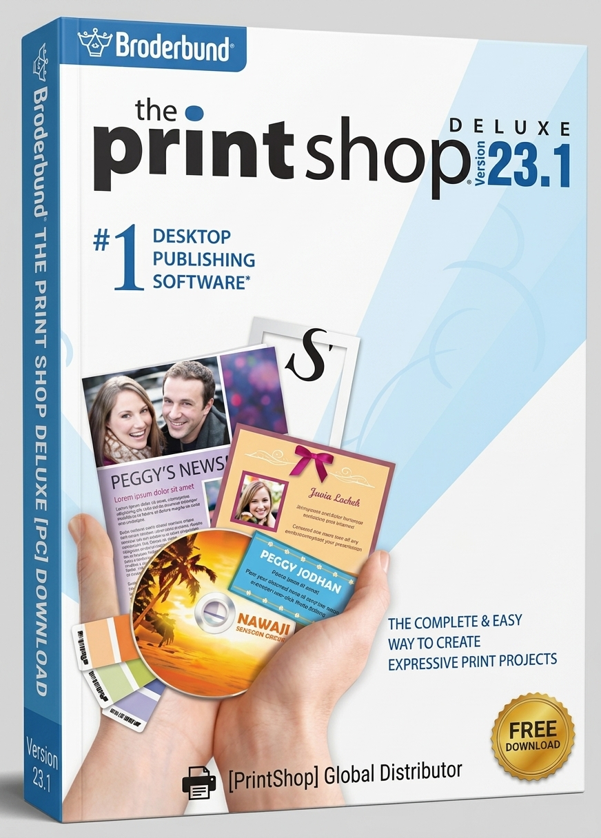 Broderbund The Print Shop Deluxe Download PC