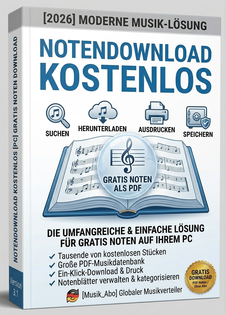 Notendownload Kostenlos – Gratis Noten als PDF