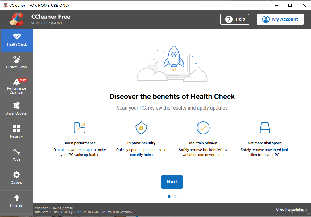 Download CCleaner 5.14 (CCleaner5.14.5493.exe)