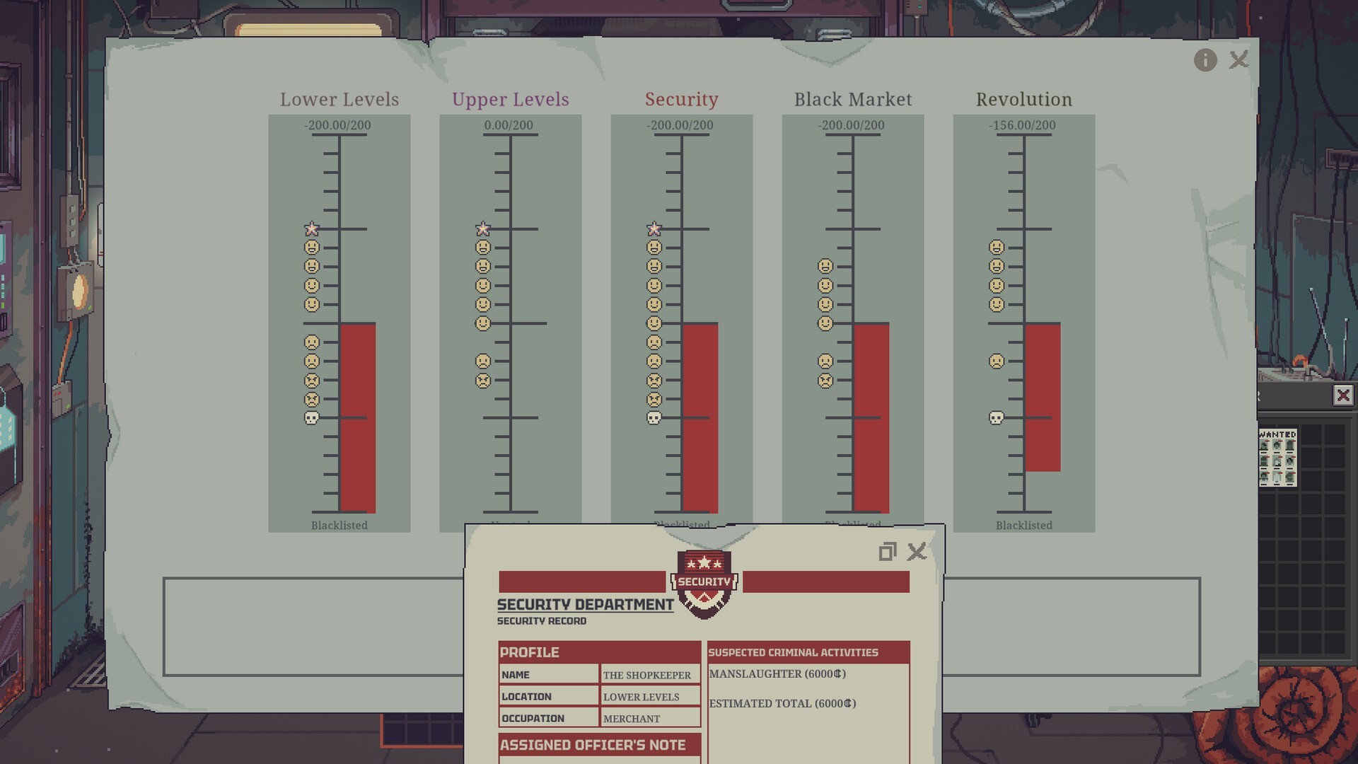 Probably Stolen - Cyberpunk Shopkeeper Sim For Window/PC screenshot
