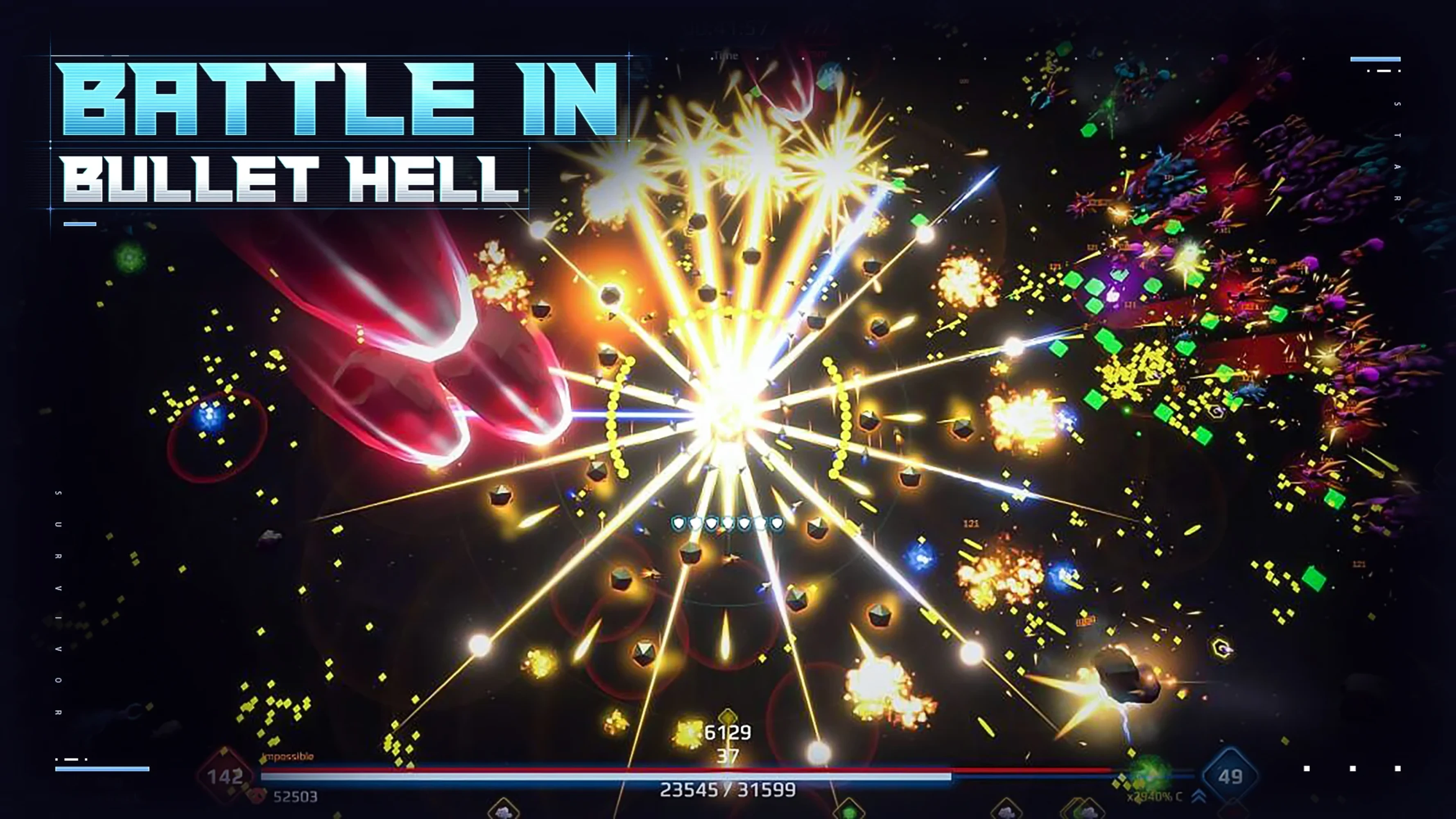 Star Survivor For Window features screenshot