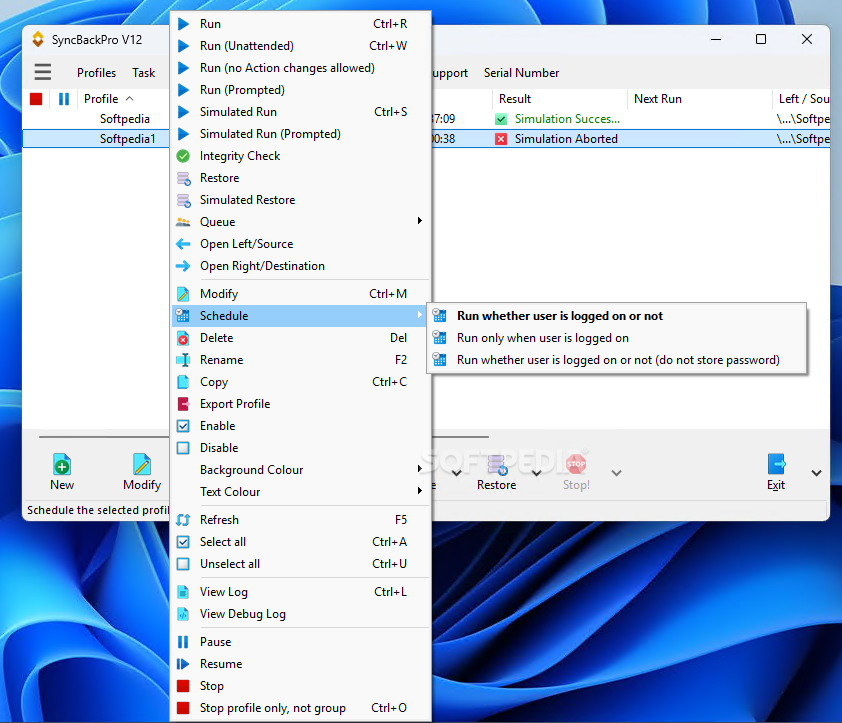 SyncBackPro 12.1.34.0 / 12.1.37.0 Beta image 1