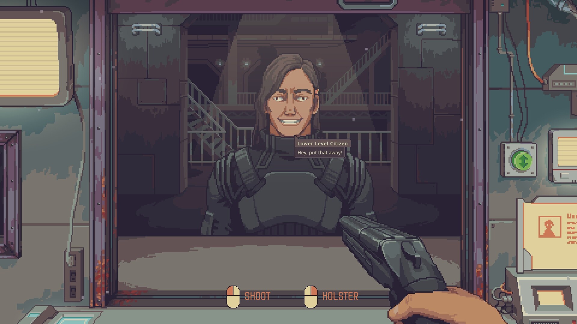 Probably Stolen - Cyberpunk Shopkeeper Sim For Window/PC screenshot