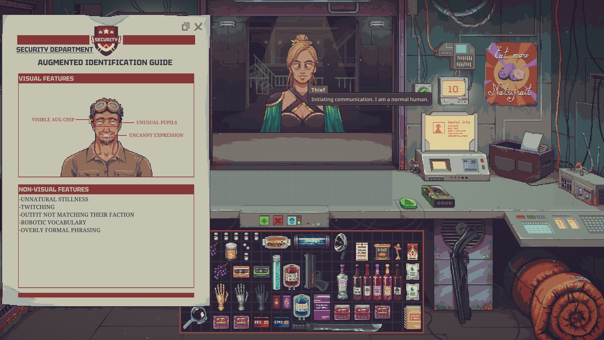 Probably Stolen - Cyberpunk Shopkeeper Sim For Window/PC installation screenshot