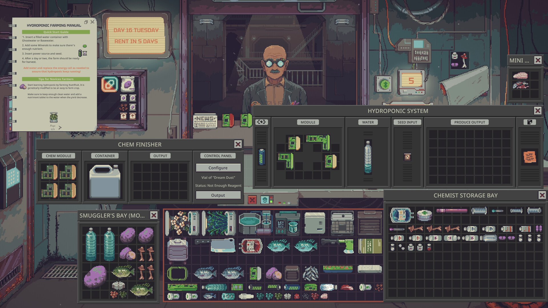 Probably Stolen - Cyberpunk Shopkeeper Sim For Window/PC screenshot